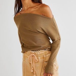 Free people EUC Fuji Thermal Olive size xs